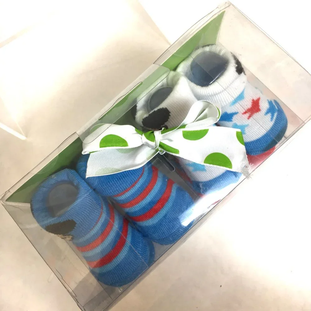 Disney 4 pair Mickey Mouse New Baby Booties NIB NWT